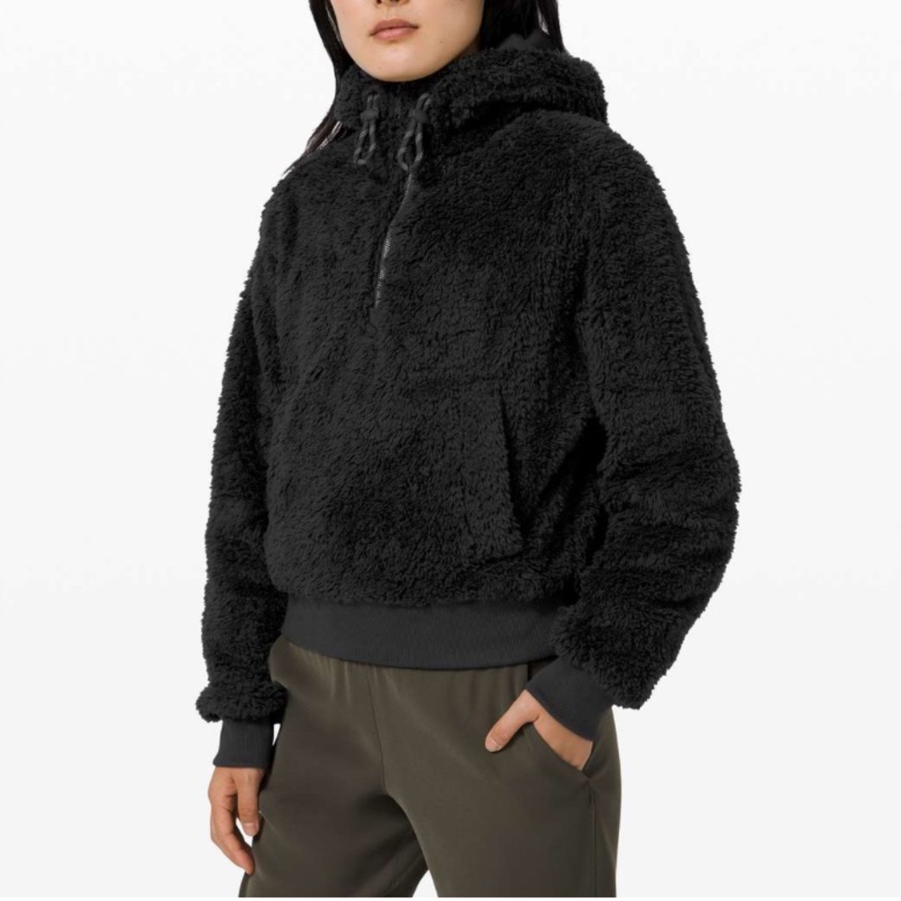 Lululemon Oh So Sherpa Half Zip REVERSIBLE
